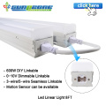 4ft 38w dimming ceiling lights warehouse aluminum recessed mounted office classroom led linear light